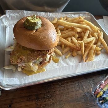 1937 Spirits & Eatery - JAX HOT CHICKEN SANDWICH AND FRIES - Cocktail Bars Near Me - Jacksonville, Florida 1937 Spirits & Eatery - JAX HOT CHICKEN SANDWICH AND FRIES - Cocktail Bars Near Me - Jacksonville, Florida
