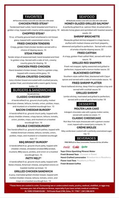 Menu photo 1 El Toro Steakhouse Edna, TX Menu photo 1 El Toro Steakhouse Edna, TX