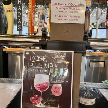 Campo Di Bocce - Great deal on rosé all May! $5/glass! Hee - Italian Near Me - Los Gatos, California