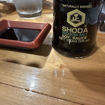 Koji Sushi - Reduced salt Soya Sauce - much appreciated! - Sushi Bars Near Me - McKinney, Texas