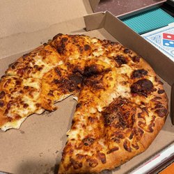 Domino's Pizza - Sad 'extra' cheese pizza