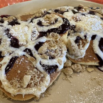 Snooze, an A.M. Eatery - Blueberry Danish Pancakes - Breakfast & Brunch Near Me - Gilbert, Arizona Snooze, an A.M. Eatery - Blueberry Danish Pancakes - Breakfast & Brunch Near Me - Gilbert, Arizona