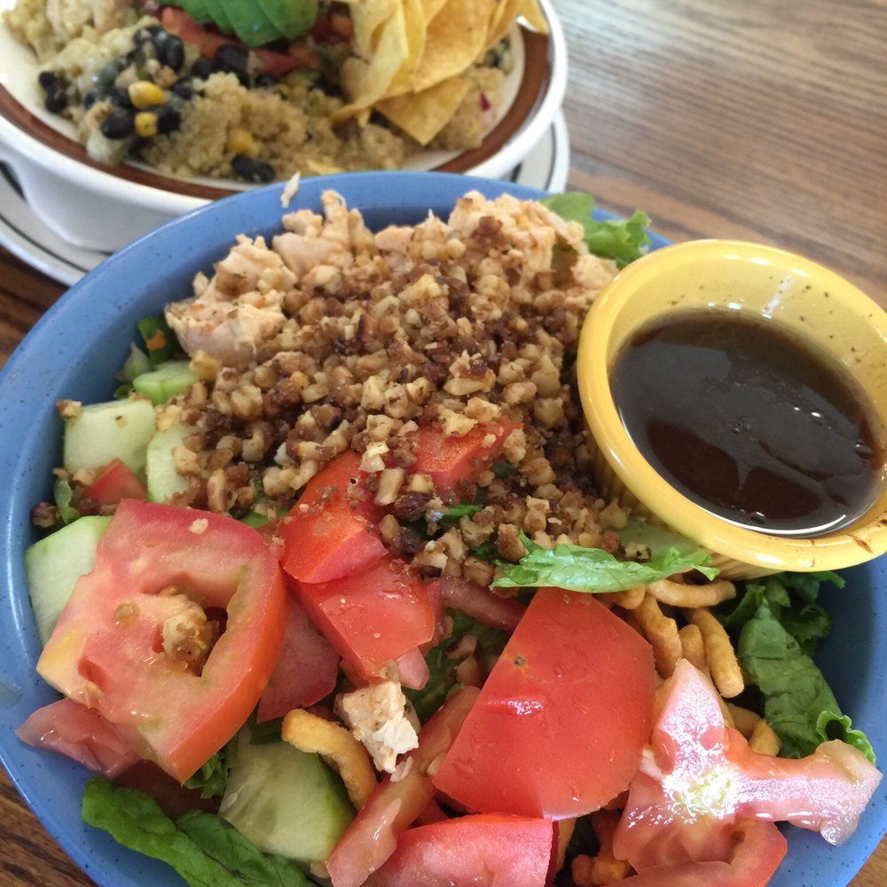 Rutabegorz - Garlic chicken salad and southwest quinoa bowl - Bars Near Me - Fullerton, California