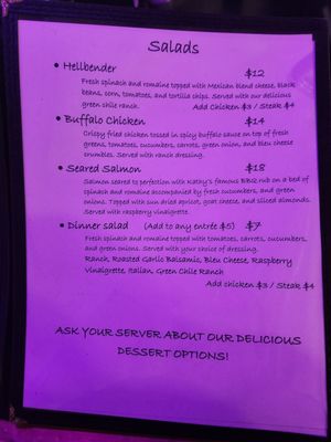 Menu photo 1 Lazy Lizard Grill Cedar Crest, NM