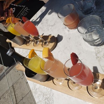 H Cafe - Mimosa Flight - Breakfast & Brunch Near Me - Los Angeles, California H Cafe - Mimosa Flight - Breakfast & Brunch Near Me - Los Angeles, California