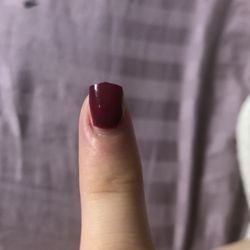 Exotic Nails - As well as how bad my cuticle looks it hurts as well, not worth it.