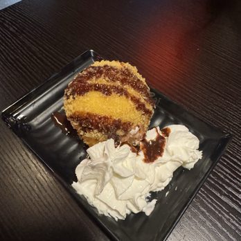 Kanpai Sushi - Fried ice cream - Sushi Bars Near Me - Fort Wayne, Indiana
