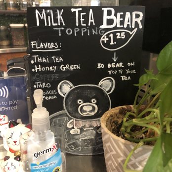 Fusion Bowl - Milk tea bear topping options - Coffee & Tea Near Me - Tampa, Florida