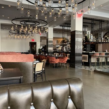 Leila - the interior of a modern restaurant - Lebanese Near Me - Detroit, Michigan
