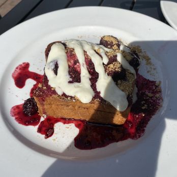 Half & Half - Blackberry Cheesecake Stuffed French Toast - Breakfast & Brunch Near Me - St. Louis, Missouri