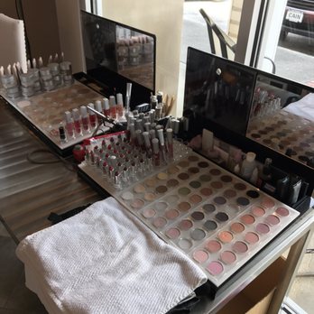 Laura's Nail Salon - Susan's makeup workstation. You will leave looking great - Nail Salons Near Me - Knoxville, Tennessee Laura's Nail Salon - Susan's makeup workstation. You will leave looking great - Nail Salons Near Me - Knoxville, Tennessee