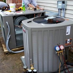 Booneville Heating & Cooling - 2 premium units getting installed