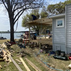 Spa deck and roof addition