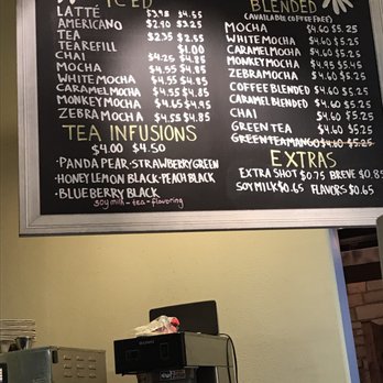 The Lost Bean - Ice drink menu - Coffee & Tea Near Me - Tustin, California