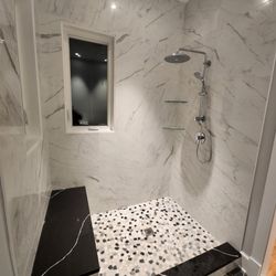 Innovative Realty Contracting - Luxurious Master Shower in Winchester