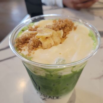 Fair Trade Cafe - Banana cream matcha - Coffee & Tea Near Me - Phoenix, Arizona Fair Trade Cafe - Banana cream matcha - Coffee & Tea Near Me - Phoenix, Arizona