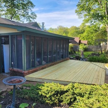 Music City Custom Construction - Soffit and deck repair after - Decks & Railing Near Me