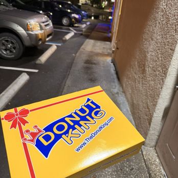 Donut King - A happy customer leaving Donut King. - Donuts Near Me - Minneola, Florida Donut King - A happy customer leaving Donut King. - Donuts Near Me - Minneola, Florida