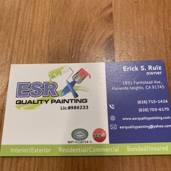 ESR Quality Painting - Painters Near Me - Glendora , California ESR Quality Painting - Painters Near Me - Glendora , California