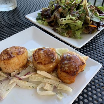3812 Bistro - Starter scallops and side salad. Whoaaaa good! - Wine Bars Near Me - Watkins Glen, New York 3812 Bistro - Starter scallops and side salad. Whoaaaa good! - Wine Bars Near Me - Watkins Glen, New York