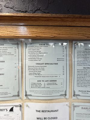 Chalet Restaurant & Bar by null