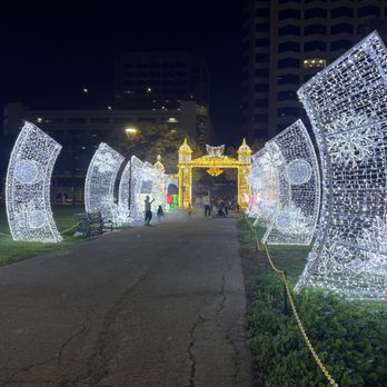 San Jose Holiday Lights - entrance - Festivals Near Me - San Jose, California