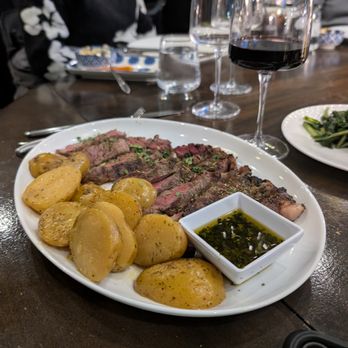 Raki Restaurant - Ribeye medium rare - Venues & Event Spaces Near Me - Hanover Park, Illinois Raki Restaurant - Ribeye medium rare - Venues & Event Spaces Near Me - Hanover Park, Illinois