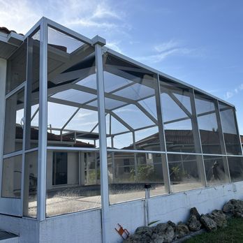 Manny’s Screening - Finish in totally new enclosure - Gutter Services Near Me Manny’s Screening - Finish in totally new enclosure - Gutter Services Near Me