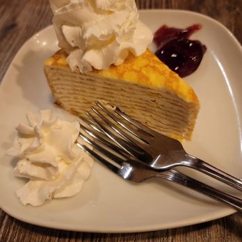 WAYA Japanese Izakaya - Millicrepe cake - Japanese Near Me - Dallas, Texas WAYA Japanese Izakaya - Millicrepe cake - Japanese Near Me - Dallas, Texas