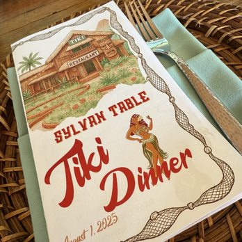 Sylvan Table - Tiki dinner menu - New American Near Me - Sylvan Lake, Michigan