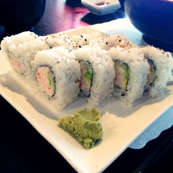 Mr. Sushi - Standard California roll- more rice on the outside than I expected though! - Sushi Bars Near Me - Valencia, California Mr. Sushi - Standard California roll- more rice on the outside than I expected though! - Sushi Bars Near Me - Valencia, California