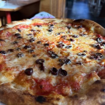 Pitfire Pizza - SAY CHEESE with olives - Pizza Near Me - Woodland Hills, California