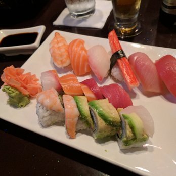 Sumo San - Sushi combo and salmon avacado roll - Japanese Near Me - Richmond, Virginia