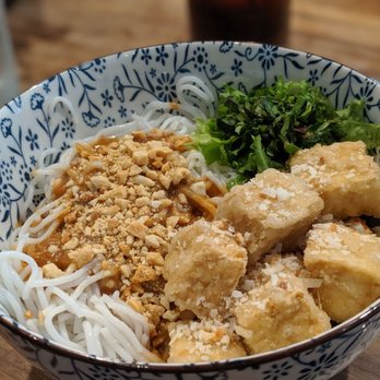 Bravery Chef Hall - The Blind Goat - Peanut Tofu - Food Court Near Me - Houston, Texas