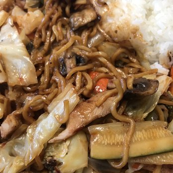 GO!! GO!! Teriyaki - G5. Chicken Yakisoba (3 star Spicy) - Japanese Near Me - Everett, Washington
