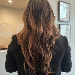 This is my other co worker she will add more length I'll add a photo soon to see the difference she has any color hair to match extensions