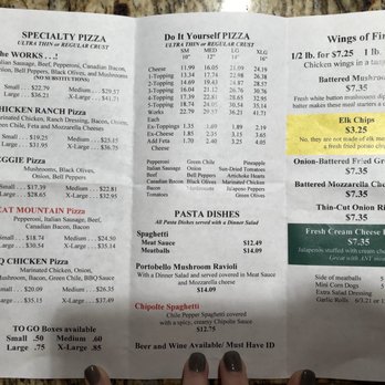 Pizza Stop - Menu - Pizza Near Me - Angel Fire, New Mexico