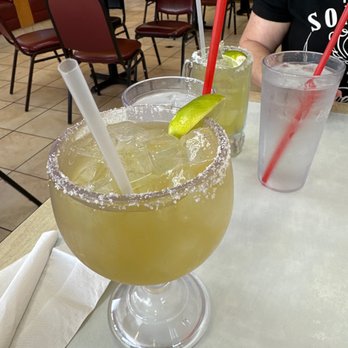 Dichos Taqueria - two margaritas on a table - Mexican Near Me - Houston, Texas Dichos Taqueria - two margaritas on a table - Mexican Near Me - Houston, Texas