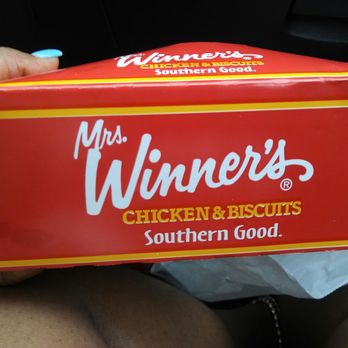 Mrs Winner's Chicken & Biscuits - Kids meal had 3 chicken tenders, a side (I chose potato wedges), a biscuit and a small drink for $3.50. It was delicious. - Chicken Wings Near Me - Stockbridge, Georgia Mrs Winner's Chicken & Biscuits - Kids meal had 3 chicken tenders, a side (I chose potato wedges), a biscuit and a small drink for $3.50. It was delicious. - Chicken Wings Near Me - Stockbridge, Georgia