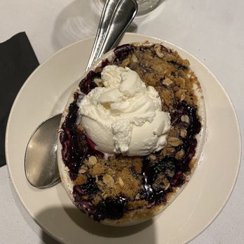 Galyn's - Blueberry crumble!!! - Seafood Near Me - Bar Harbor, Maine Galyn's - Blueberry crumble!!! - Seafood Near Me - Bar Harbor, Maine