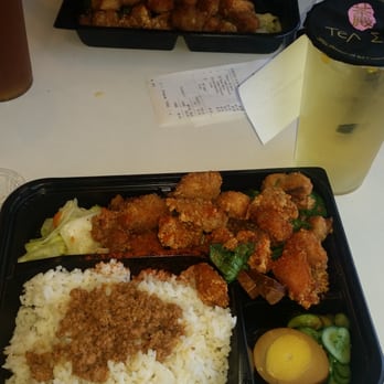 Tea Era - Popcorn chicken bento combo - Coffee & Tea Near Me - Cupertino, California Tea Era - Popcorn chicken bento combo - Coffee & Tea Near Me - Cupertino, California