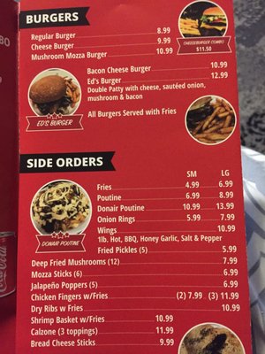 Menu photo 2 87 Pizza & Donair Edmonton, AB Menu photo 2 87 Pizza & Donair Edmonton, AB