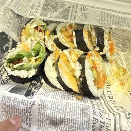 Noori kimbap (Vegetable) Noori kimbap (Vegetable)
