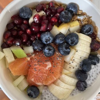 The Press - Bowl is filled almost to the brim with the chia pudding part and nicely topped with a variety of fresh fruit. This is a no brainer. - Coffee & Tea Near Me - Livermore, California The Press - Bowl is filled almost to the brim with the chia pudding part and nicely topped with a variety of fresh fruit. This is a no brainer. - Coffee & Tea Near Me - Livermore, California
