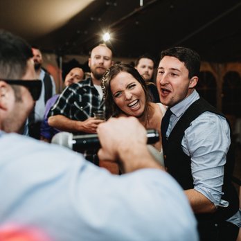 Vision Entertainment - Our amazing dance party by Rick and Amber, photo by Kay Kroshus - DJs Near Me