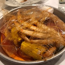 Horribly seasoned crab legs