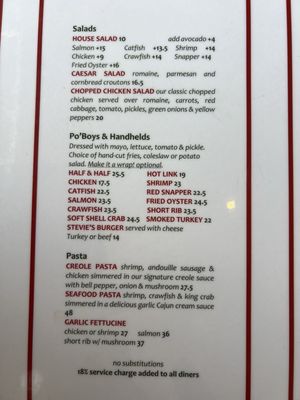 Menu photo 8 Stevie's Creole Cafe Los Angeles, CA