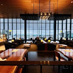 Seattle Paine Field International Airport - Waiting for our SEA-HNL. Beautiful space.