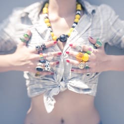 Ninna Anna - Collane e anelli Vintage di bigiotteria