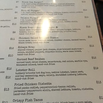 Black Oak Kitchen & Drinks - Menu - Comfort Food Near Me - Coventry, Rhode Island Black Oak Kitchen & Drinks - Menu - Comfort Food Near Me - Coventry, Rhode Island